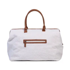Childhome Mommy Bag ®|Mommy Bag ®-Mommy Bag ® Sac A Langer - Teddy Ecru