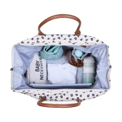 Childhome Mommy Bag ®|Mommy Bag ®-Mommy Bag ® Sac A Langer - Leopard