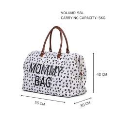Childhome Mommy Bag ®|Mommy Bag ®-Mommy Bag ® Sac A Langer - Leopard