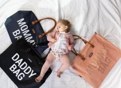 Childhome Mommy Bag ®|Mommy Bag ®-Mommy Bag ® Sac A Langer - Rose Cuivre