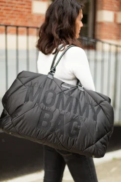 Childhome Mommy Bag ®|Mommy Bag ®-Mommy Bag ® Sac A Langer - Matelassé - Noir