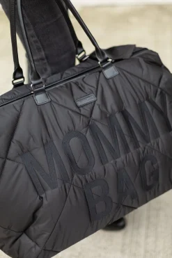 Childhome Mommy Bag ®|Mommy Bag ®-Mommy Bag ® Sac A Langer - Matelassé - Noir