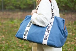 Childhome Signature Collection|Mommy Bag ®-Mommy Bag ® Sac A Langer - Signature - Toile - Indigo
