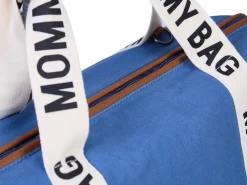 Childhome Signature Collection|Mommy Bag ®-Mommy Bag ® Sac A Langer - Signature - Toile - Indigo
