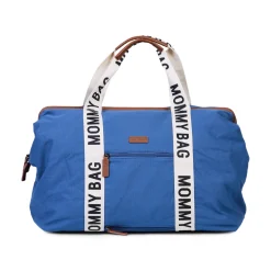 Childhome Signature Collection|Mommy Bag ®-Mommy Bag ® Sac A Langer - Signature - Toile - Indigo