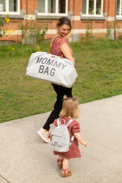 Childhome Mommy Bag ®|Mommy Bag ®-Mommy Bag ® Sac A Langer - Canvas - Gris