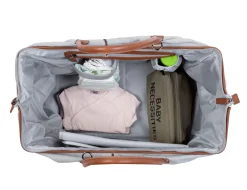 Childhome Mommy Bag ®|Mommy Bag ®-Mommy Bag ® Sac A Langer - Canvas - Gris