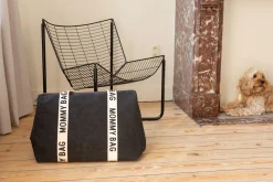 Childhome Signature Collection|Mommy Bag ®-Mommy Bag ® Sac A Langer - Signature - Toile - Noir