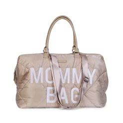 Childhome Mommy Bag ®|Mommy Bag ®-Mommy Bag ® Sac A Langer - Matelassé - Beige