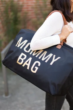 Childhome Mommy Bag ®|Mommy Bag ®-Mommy Bag ® Sac A Langer - Noir Or