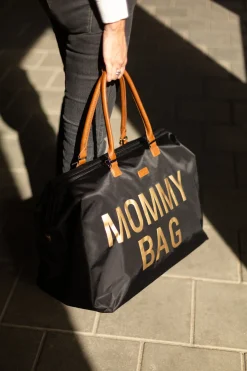 Childhome Mommy Bag ®|Mommy Bag ®-Mommy Bag ® Sac A Langer - Noir Or