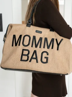 Childhome Mommy Bag ®|Mommy Bag ®-Mommy Bag ® Sac A Langer - Raffia look