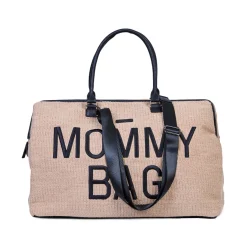 Childhome Mommy Bag ®|Mommy Bag ®-Mommy Bag ® Sac A Langer - Raffia look