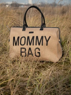 Childhome Mommy Bag ®|Mommy Bag ®-Mommy Bag ® Sac A Langer - Raffia look