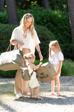 Childhome Mommy Bag ®|Mommy Bag ®-Mommy Bag ® Sac A Langer - Toile - Kaki