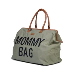 Childhome Mommy Bag ®|Mommy Bag ®-Mommy Bag ® Sac A Langer - Toile - Kaki