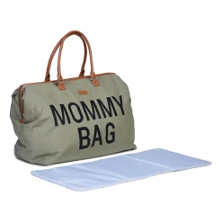 Childhome Mommy Bag ®|Mommy Bag ®-Mommy Bag ® Sac A Langer - Toile - Kaki
