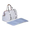 Childhome Signature Collection|Mommy Bag ®-Mommy Bag ® Sac A Langer – Signature - Toile - Ecru