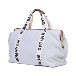Childhome Signature Collection|Mommy Bag ®-Mommy Bag ® Sac A Langer – Signature - Toile - Ecru