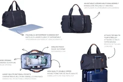 Childhome Signature Collection|Mommy Bag ®-Mommy Bag ® Sac A Langer – Signature - Urban Gris Foncé
