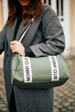 Childhome Signature Collection|Mommy Club-Mommy Club Sac à Langer - Signature - Vert