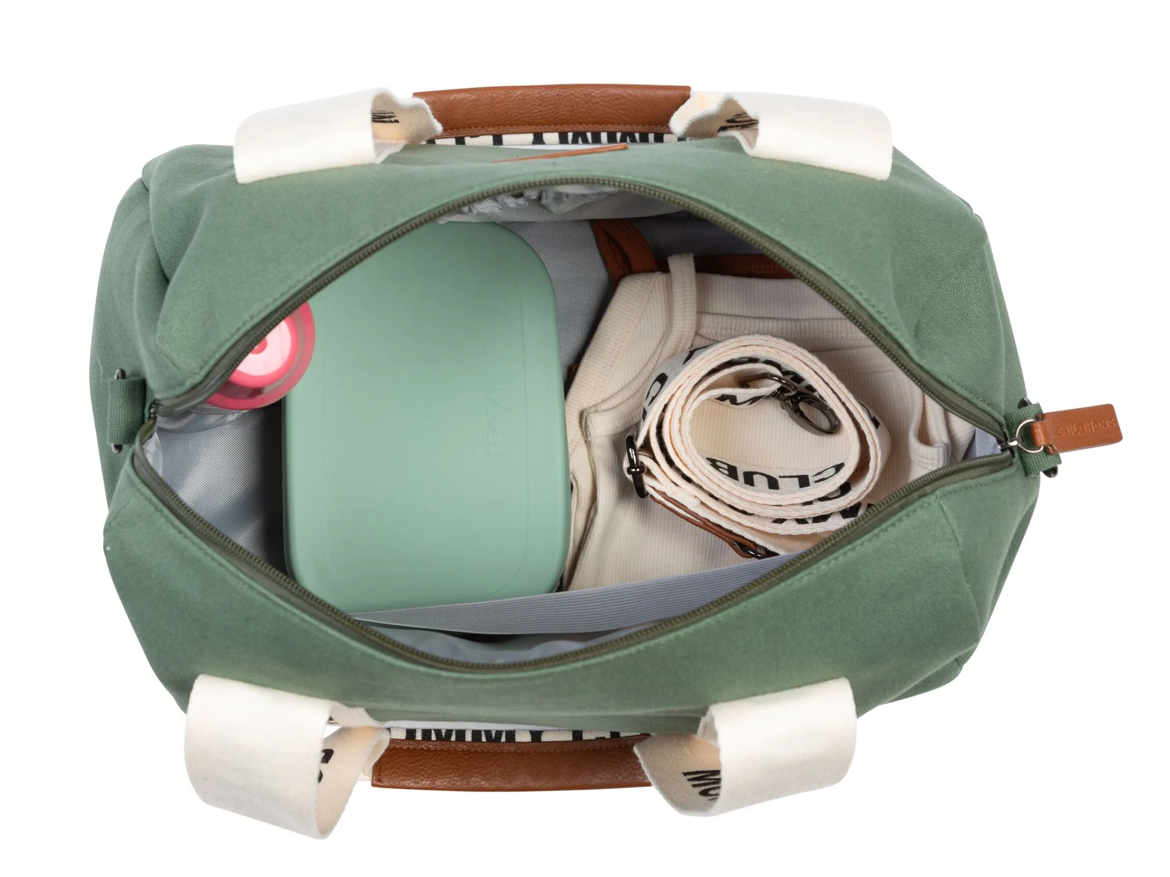 Childhome Signature Collection|Mommy Club-Mommy Club Sac à Langer - Signature - Vert