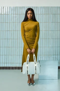 Childhome Signature Collection|Mommy Club-Mommy Club Sac à Langer - Signature - Canvas - Off White