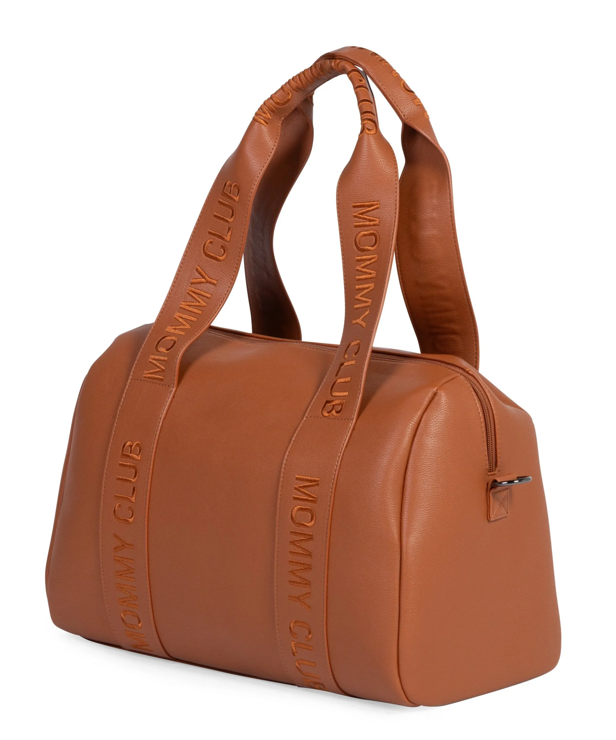 Childhome Signature Collection|Mommy Club-Mommy Club Sac à Langer - Signature - Cuir Vegan - Brun