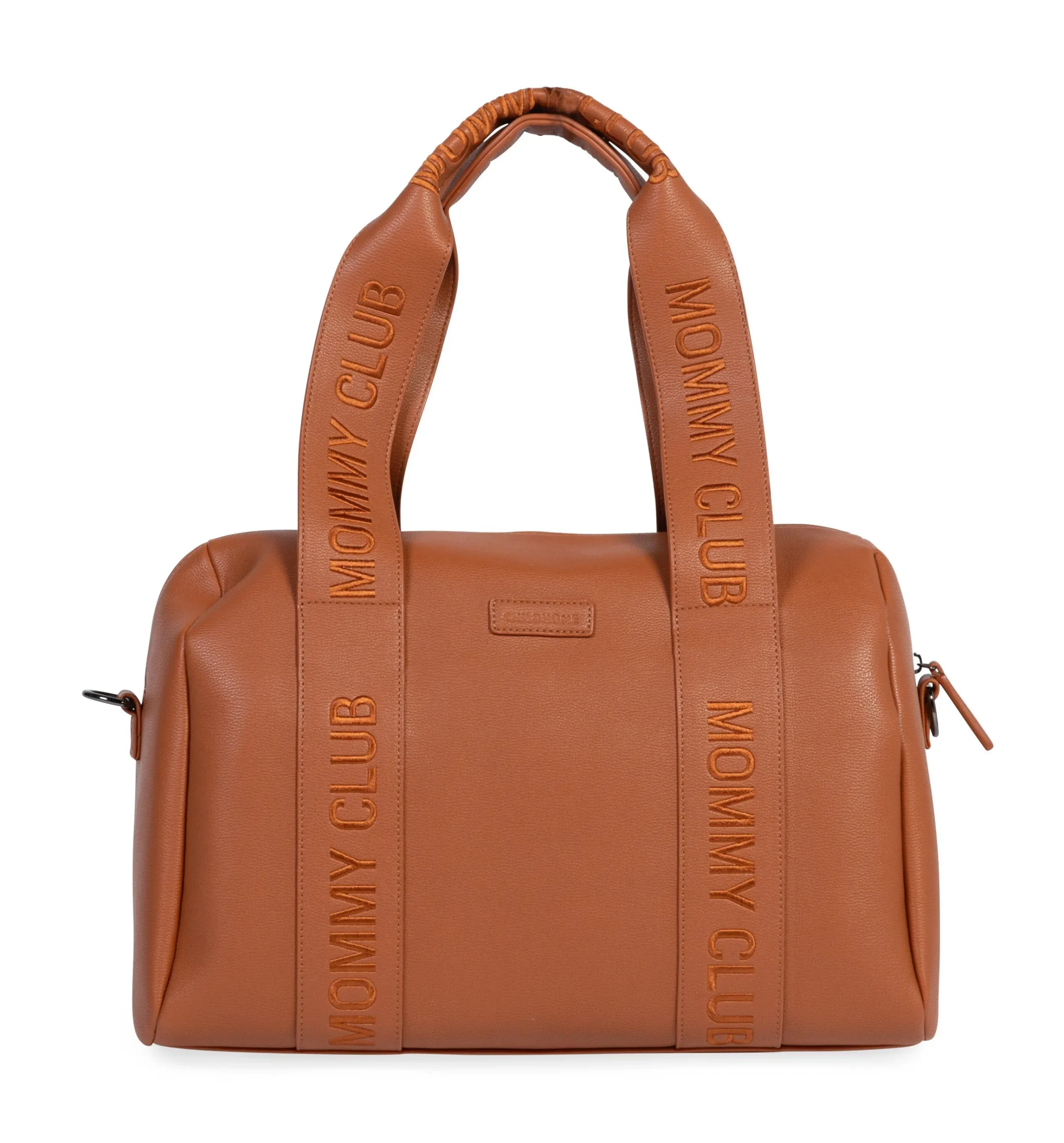 Childhome Signature Collection|Mommy Club-Mommy Club Sac à Langer - Signature - Cuir Vegan - Brun