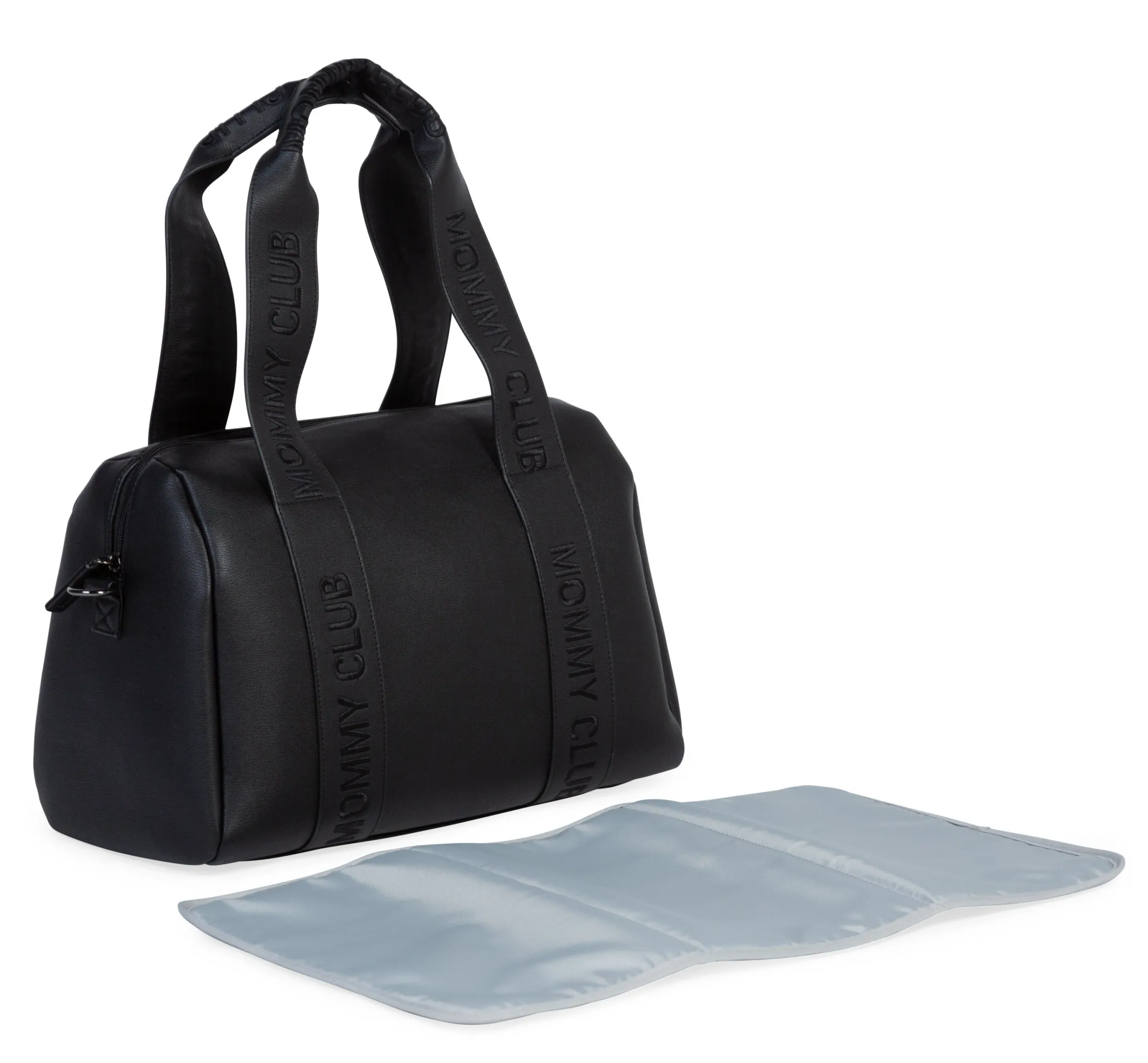 Childhome Signature Collection|Mommy Club-Mommy Club Sac à Langer - Signature - Simili - Noir