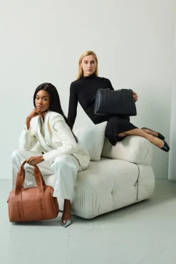 Childhome Signature Collection|Mommy Club-Mommy Club Sac à Langer - Signature - Simili - Noir