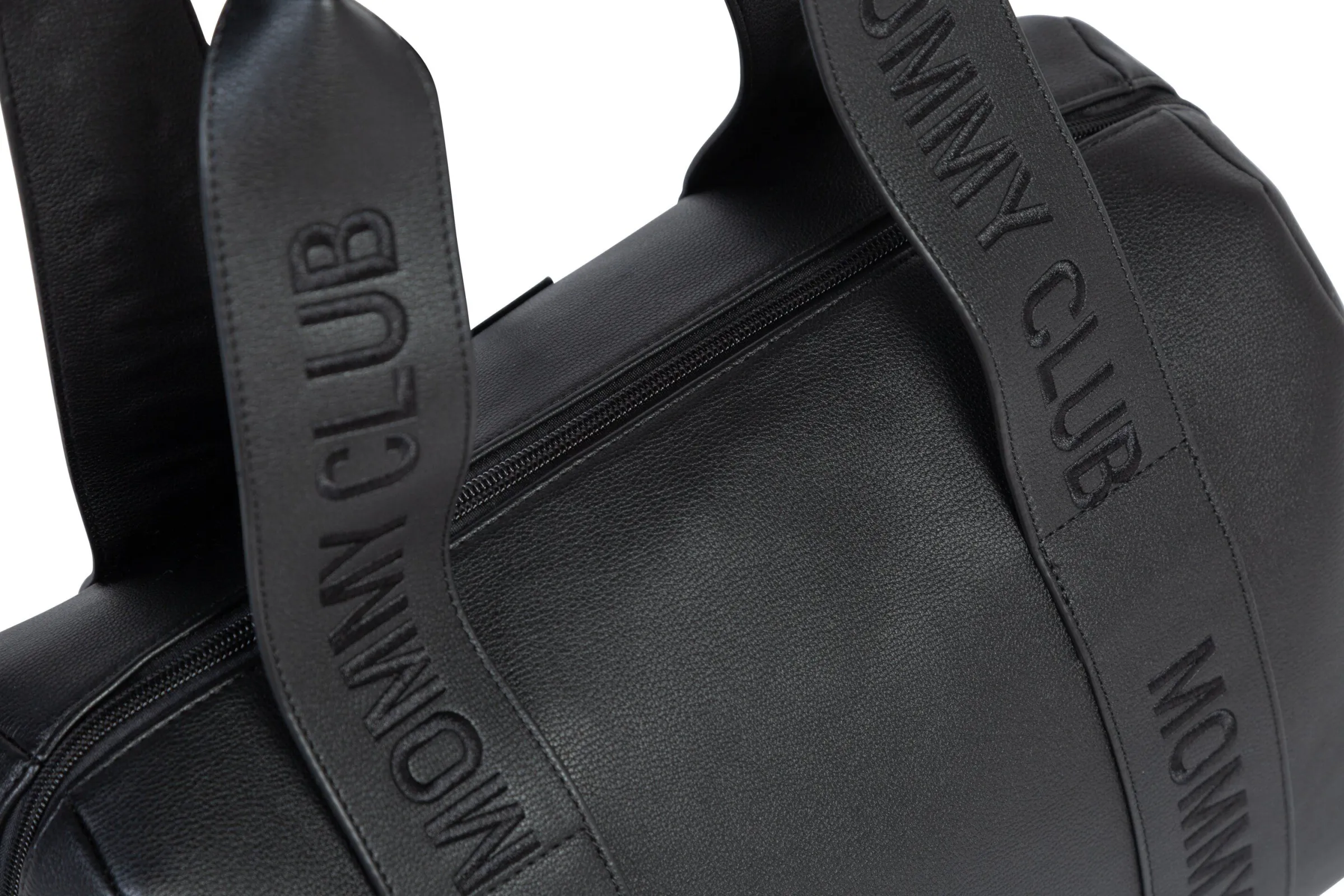 Childhome Signature Collection|Mommy Club-Mommy Club Sac à Langer - Signature - Simili - Noir