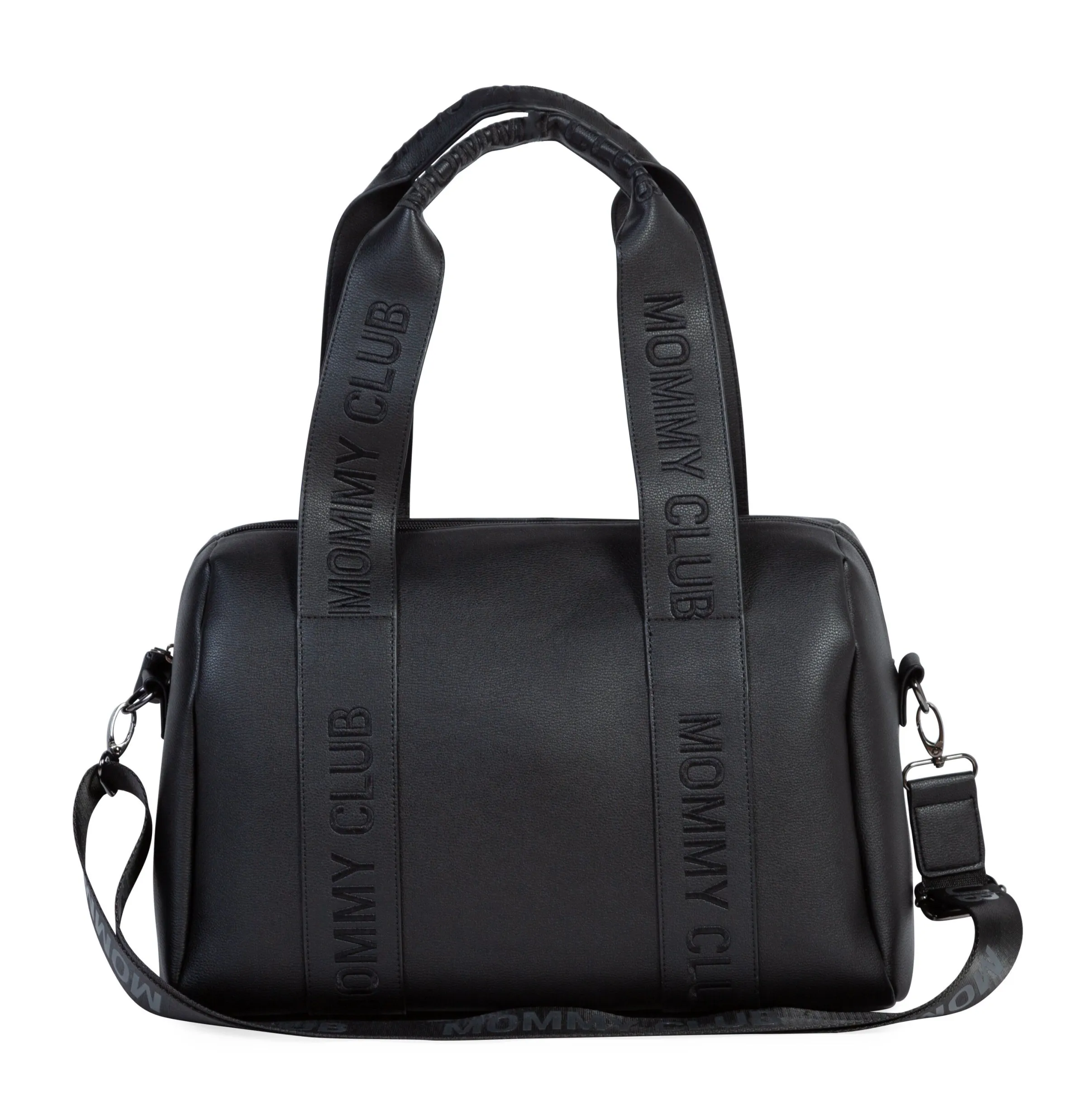 Childhome Signature Collection|Mommy Club-Mommy Club Sac à Langer - Signature - Simili - Noir