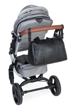 Childhome Signature Collection|Mommy Club-Mommy Club Sac à Langer - Signature - Simili - Noir