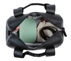 Childhome Signature Collection|Mommy Club-Mommy Club Sac à Langer - Signature - Simili - Noir