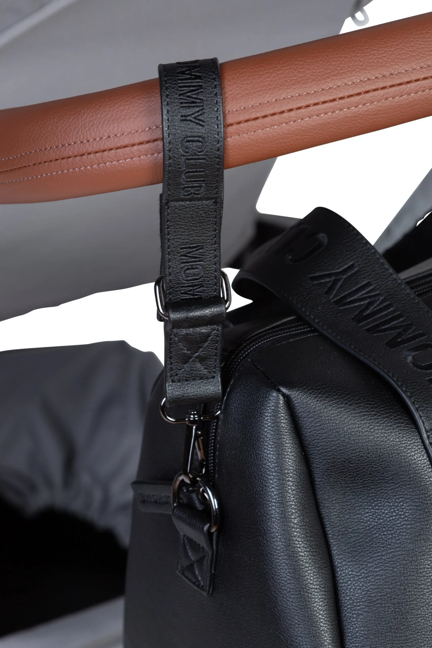 Childhome Signature Collection|Mommy Club-Mommy Club Sac à Langer - Signature - Simili - Noir
