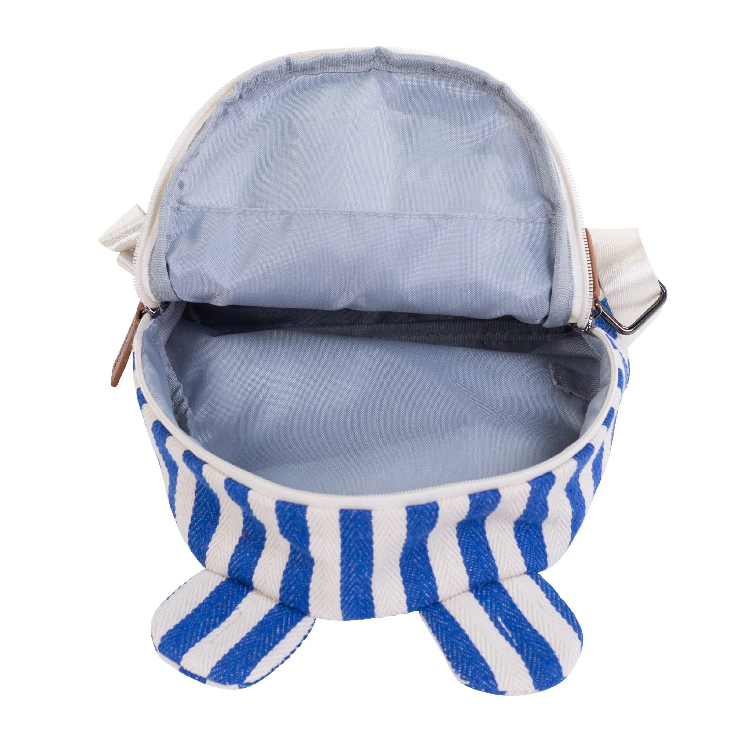 Childhome Kids Bags|Kids Bags-My First Bag Sac a dos Enfant - Rayures - Bleu Electrique