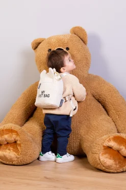 Childhome Kids Bags|Kids Bags-My First Bag Sac A Dos Pour Enfants - Teddy Ecru