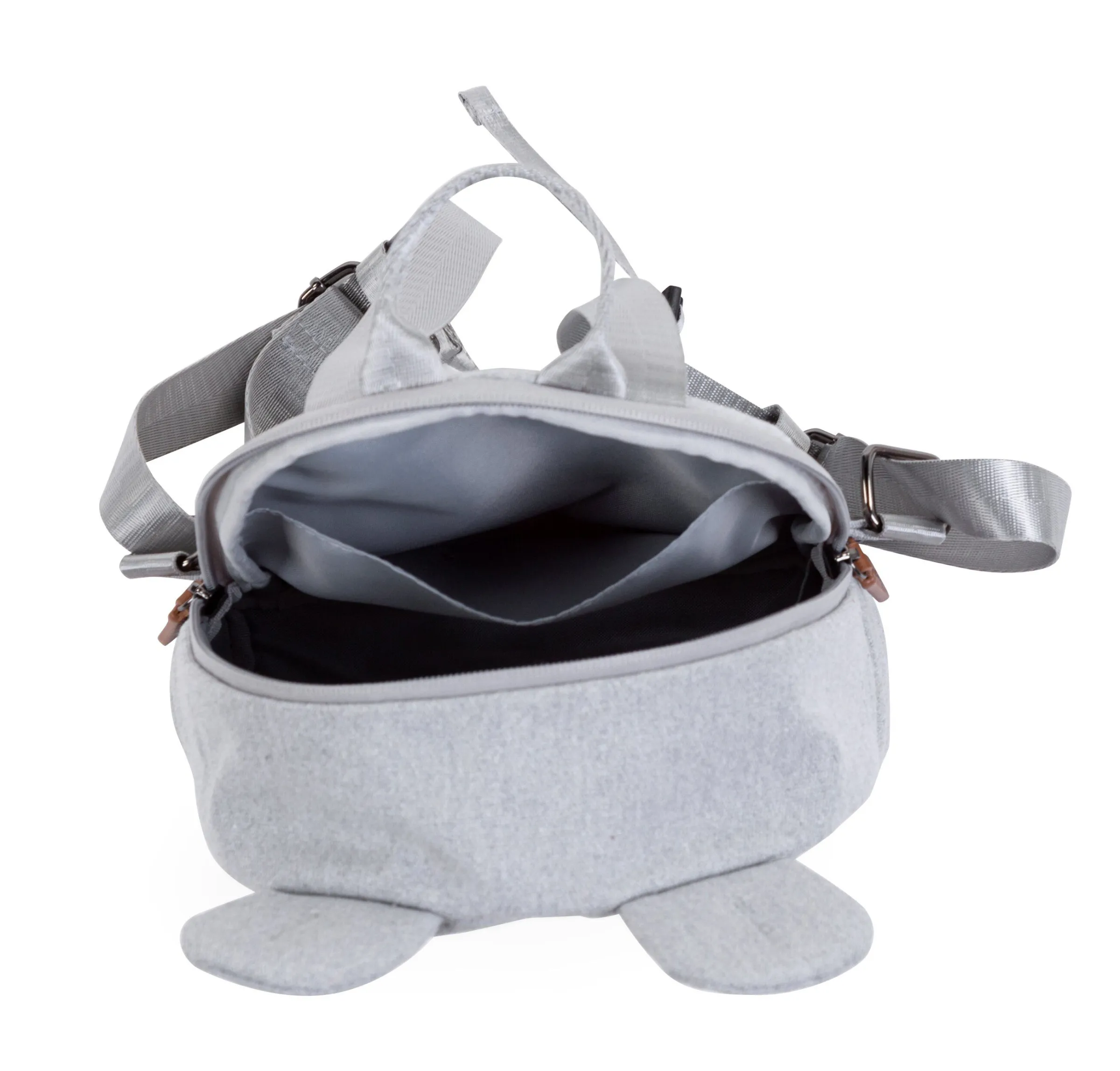 Childhome Kids Bags|Kids Bags-My First Bag Sac A Dos Pour Enfants - Canvas - Gris