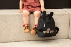 Childhome Kids Bags|Kids Bags-My First Bag Sac A Dos Pour Enfants - Noir