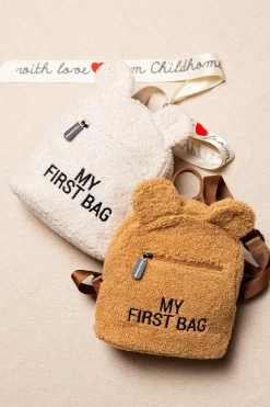 Childhome Kids Bags|Kids Bags-My First Bag Sac A Dos Pour Enfants - Teddy Brun