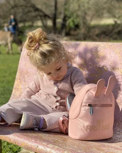Childhome Kids Bags|Kids Bags-My First Bag Sac A Dos Pour Enfants - Rose Cuivre