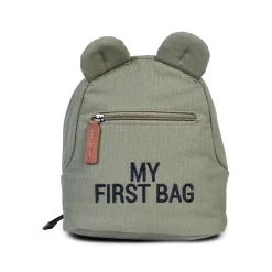 Childhome Kids Bags|Kids Bags-My First Bag Sac A Dos Pour Enfants - Toile - Kaki