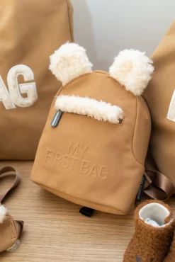 Childhome Kids Bags|Kids Bags-My First Bag Sac A Dos Pour Enfants - Suede-look