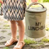 Childhome Kids Bags|Kids Bags-My Lunchbag - Avec Doublure Isolante - Toile - Kaki