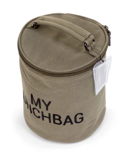 Childhome Kids Bags|Kids Bags-My Lunchbag - Avec Doublure Isolante - Toile - Kaki