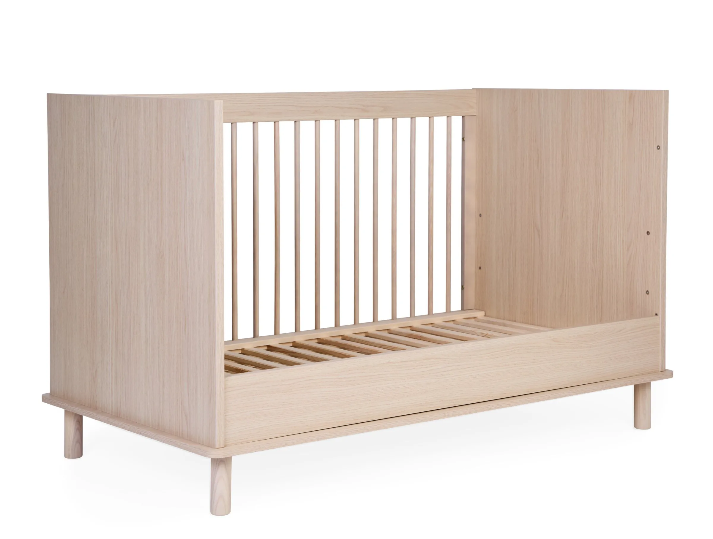 Childhome Nordica|Lits D'enfant Et De Bébé-Nordica Natural - Lit Evolutif - 70x140 Cm + Slats