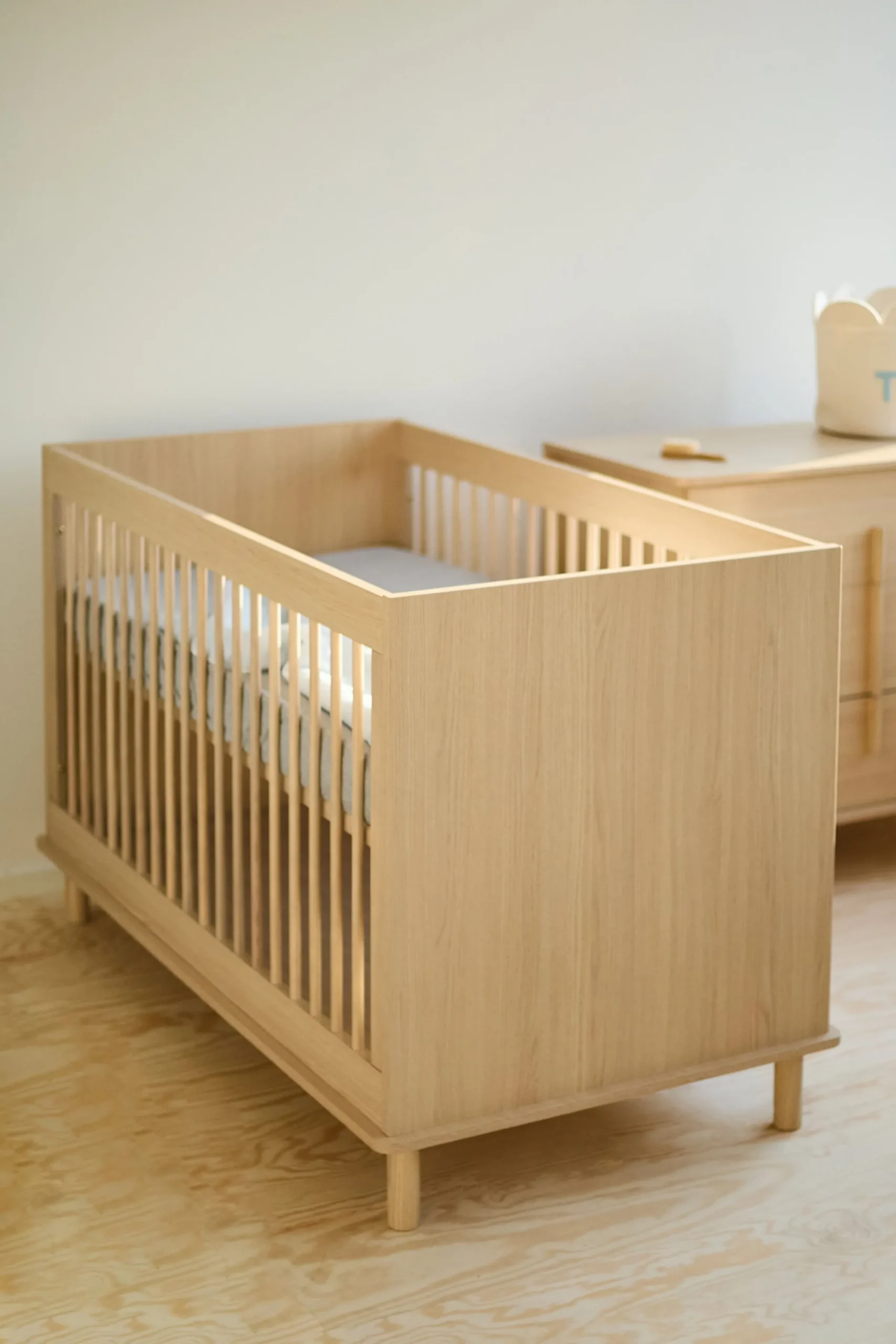Childhome Nordica|Lits D'enfant Et De Bébé-Nordica Natural - Lit Evolutif - 70x140 Cm + Slats