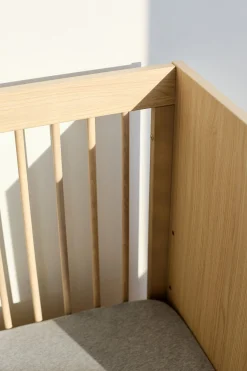 Childhome Nordica|Lits D'enfant Et De Bébé-Nordica Natural - Lit Evolutif - 70x140 Cm + Slats