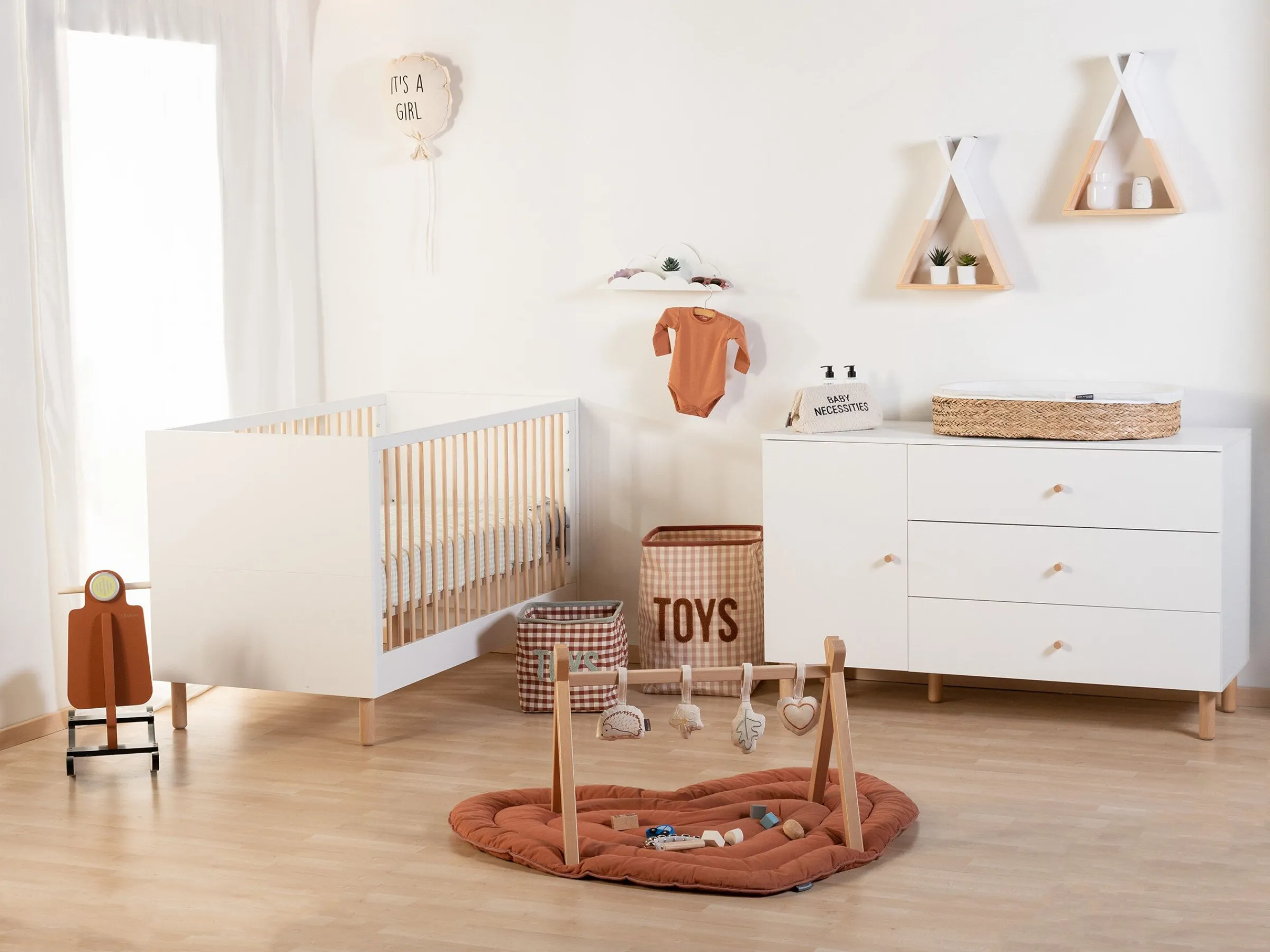 Childhome Couffins Moise-Panier à langer 70x50cm Jonc de mer